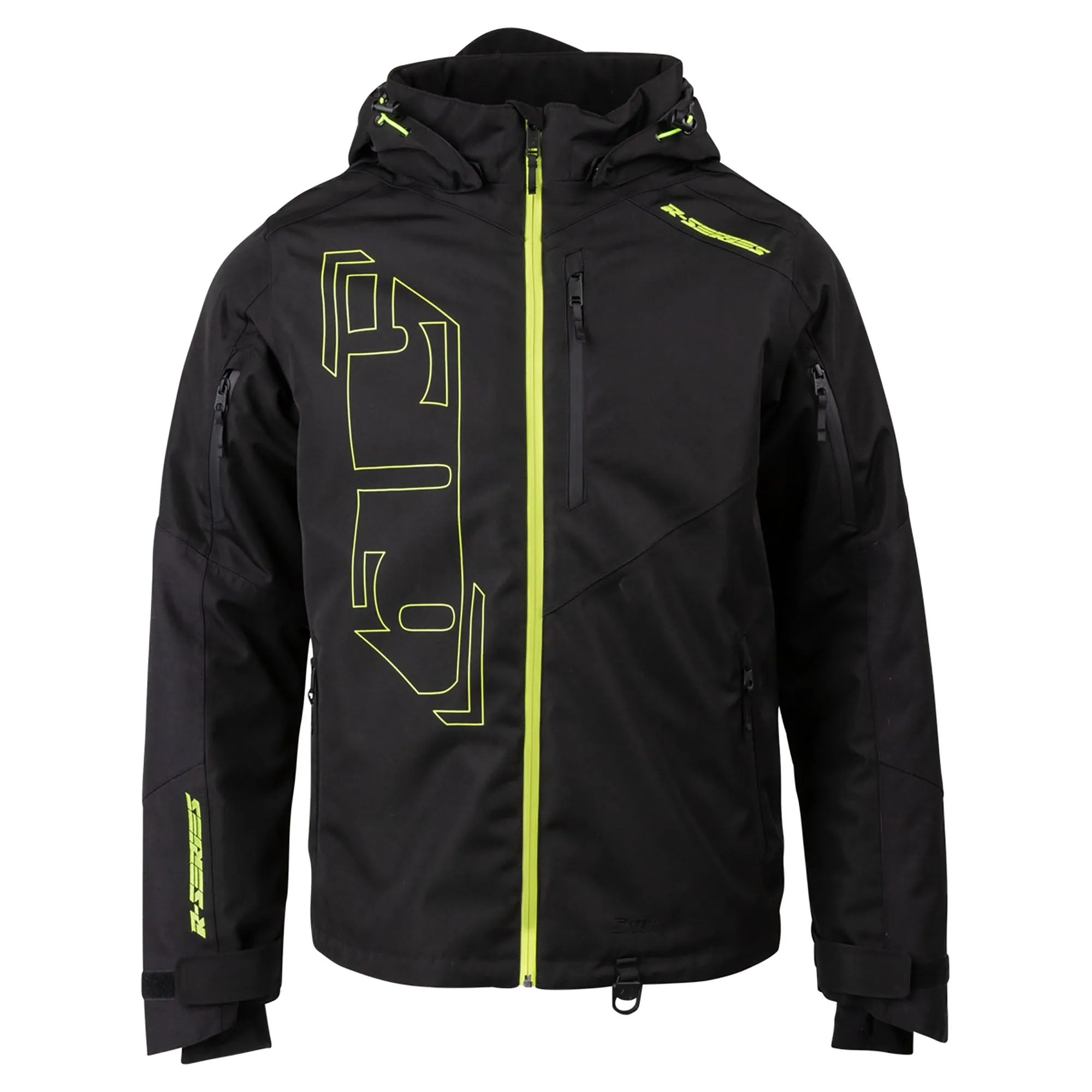 509 R-200 Insulated Snowmobile Jacket Black/Lime