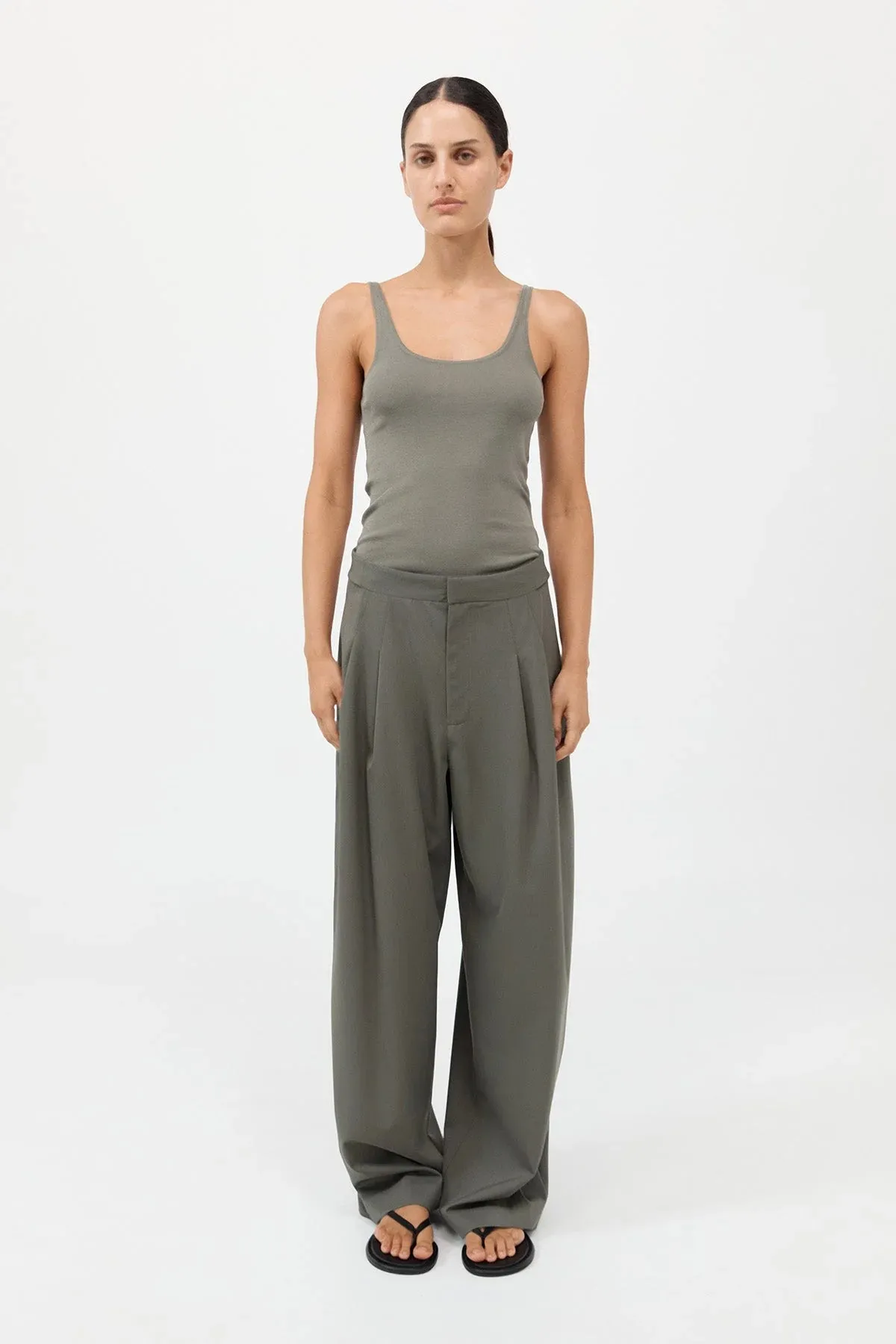 ADJUSTAB LE PANTS SMOKEY OLIVE