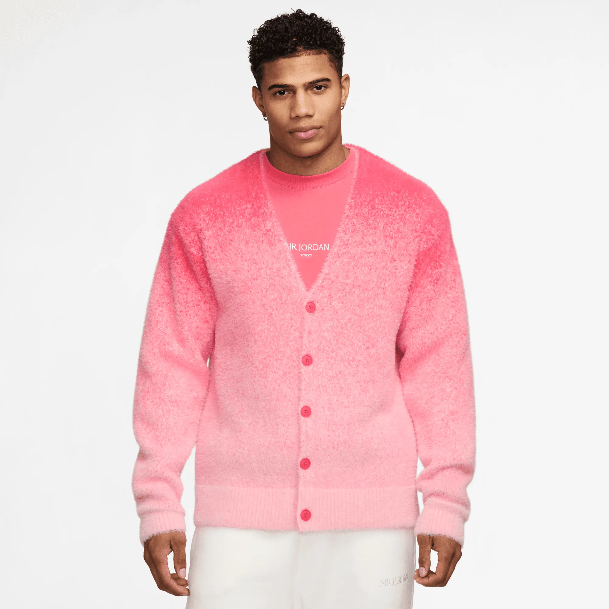 Air Jordan Aster Pink Cardigan