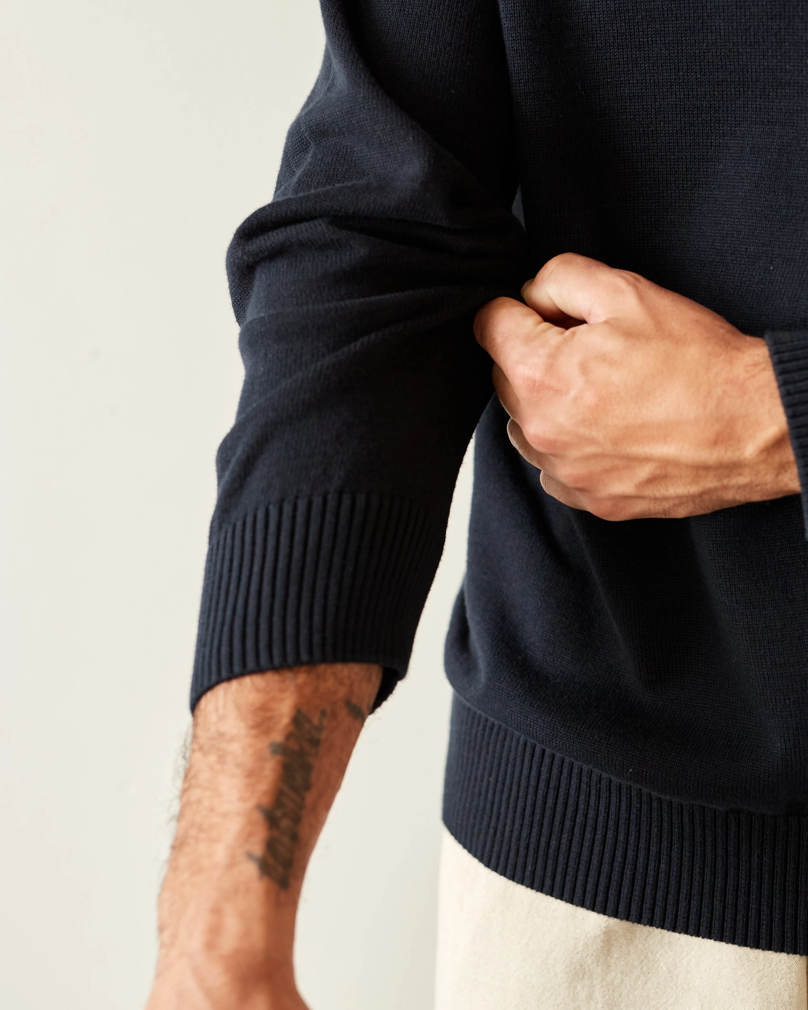 Arpenteur Dock Sweater, Navy