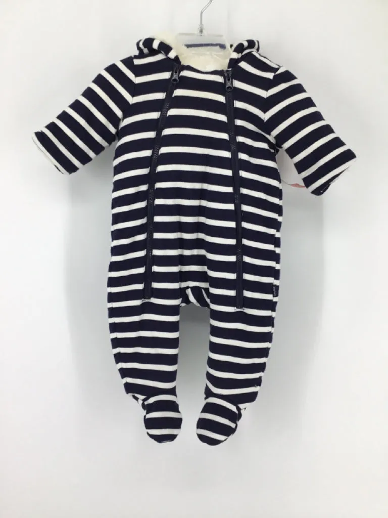 Baby Gap Child Size 3-6 Months Navy Stripe Outerwear - boys