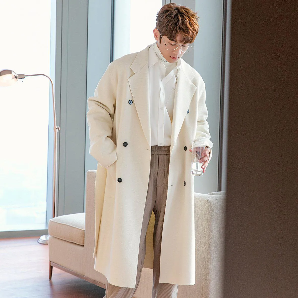 Belted Mid-Length Coat