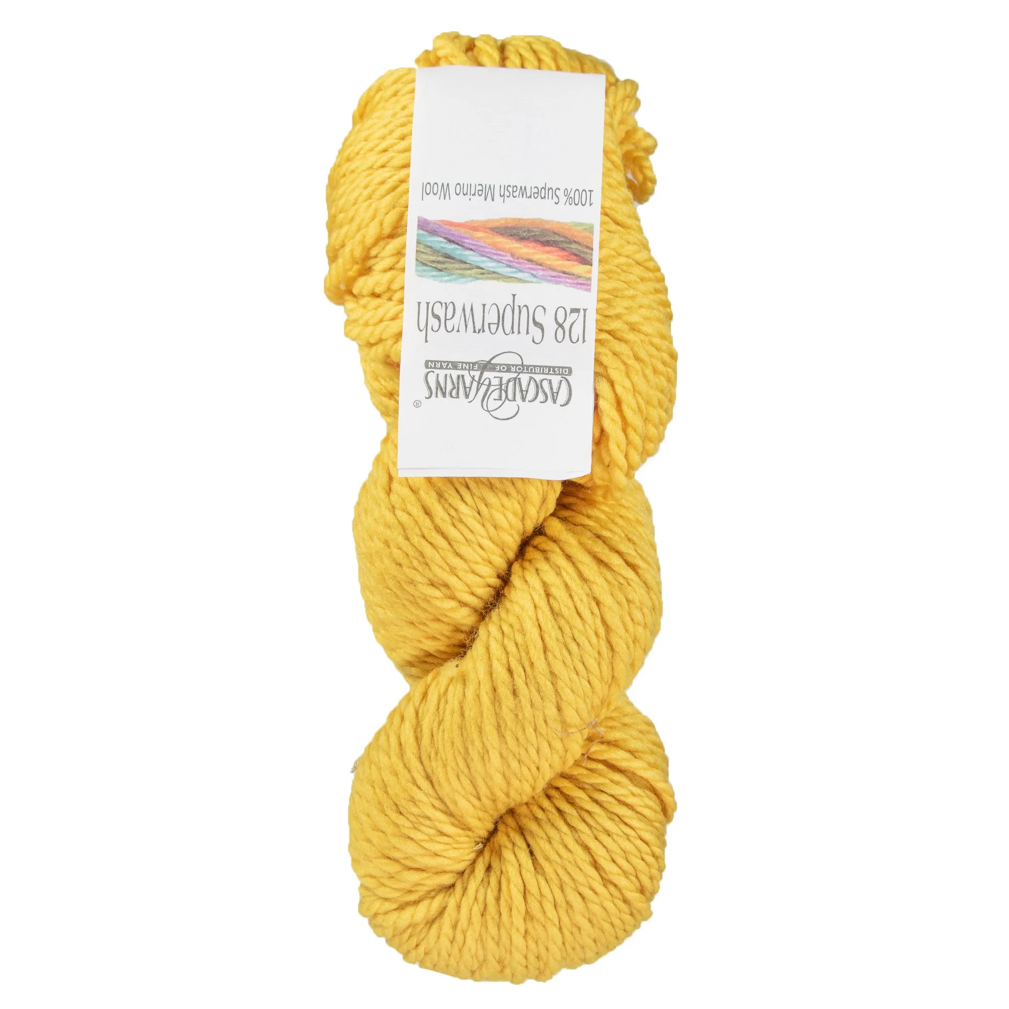 Cascade Yarns 128 Superwash Yarn - 821 Daffodil