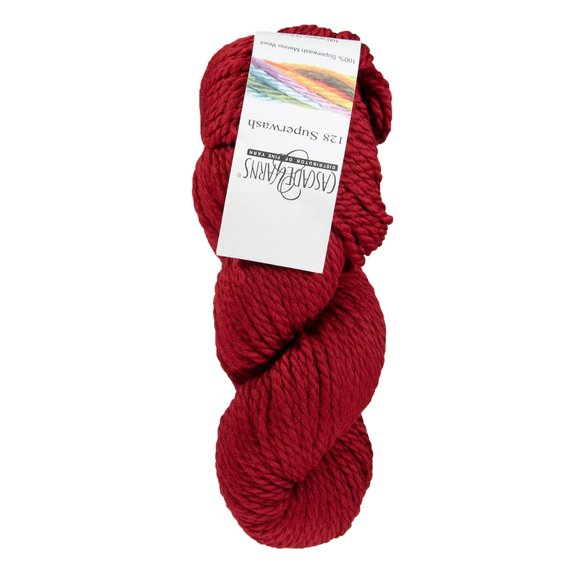 Cascade Yarns 128 Superwash Yarn - 893 Ruby