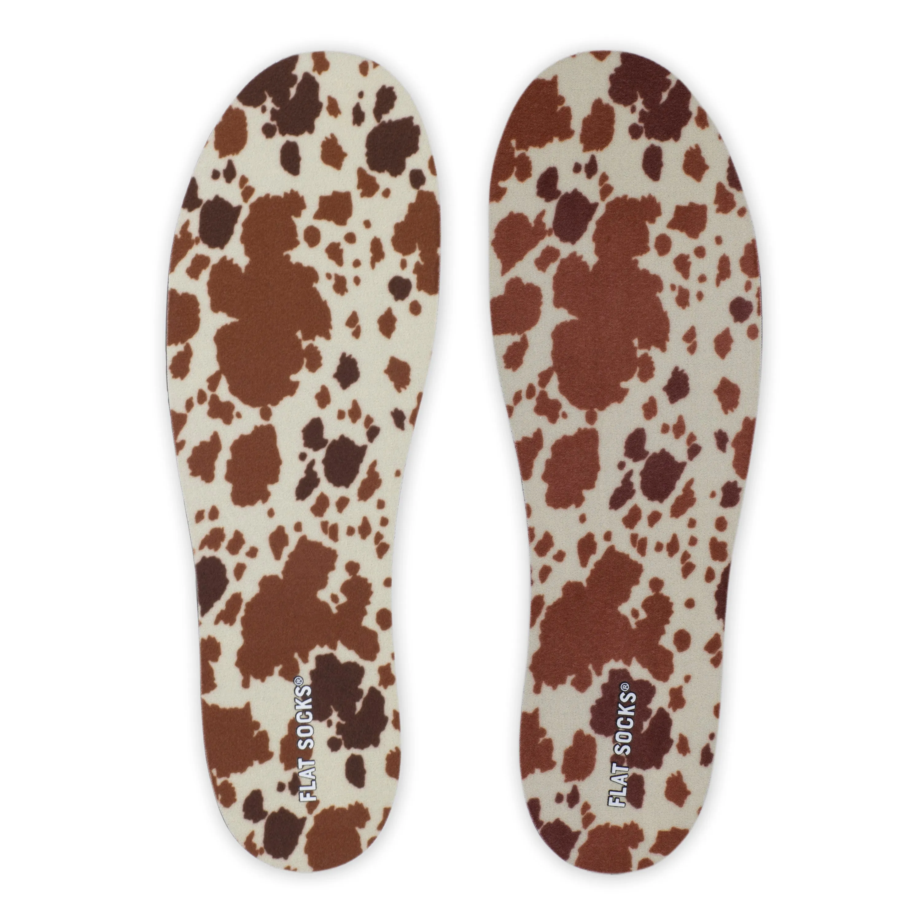 Cow Print FLAT SOCKS