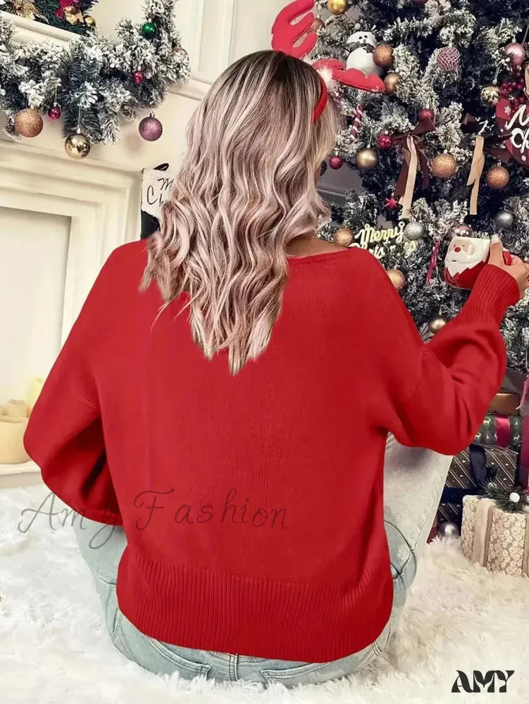 Elegant Winter Warm Trendy Christmas Sweater