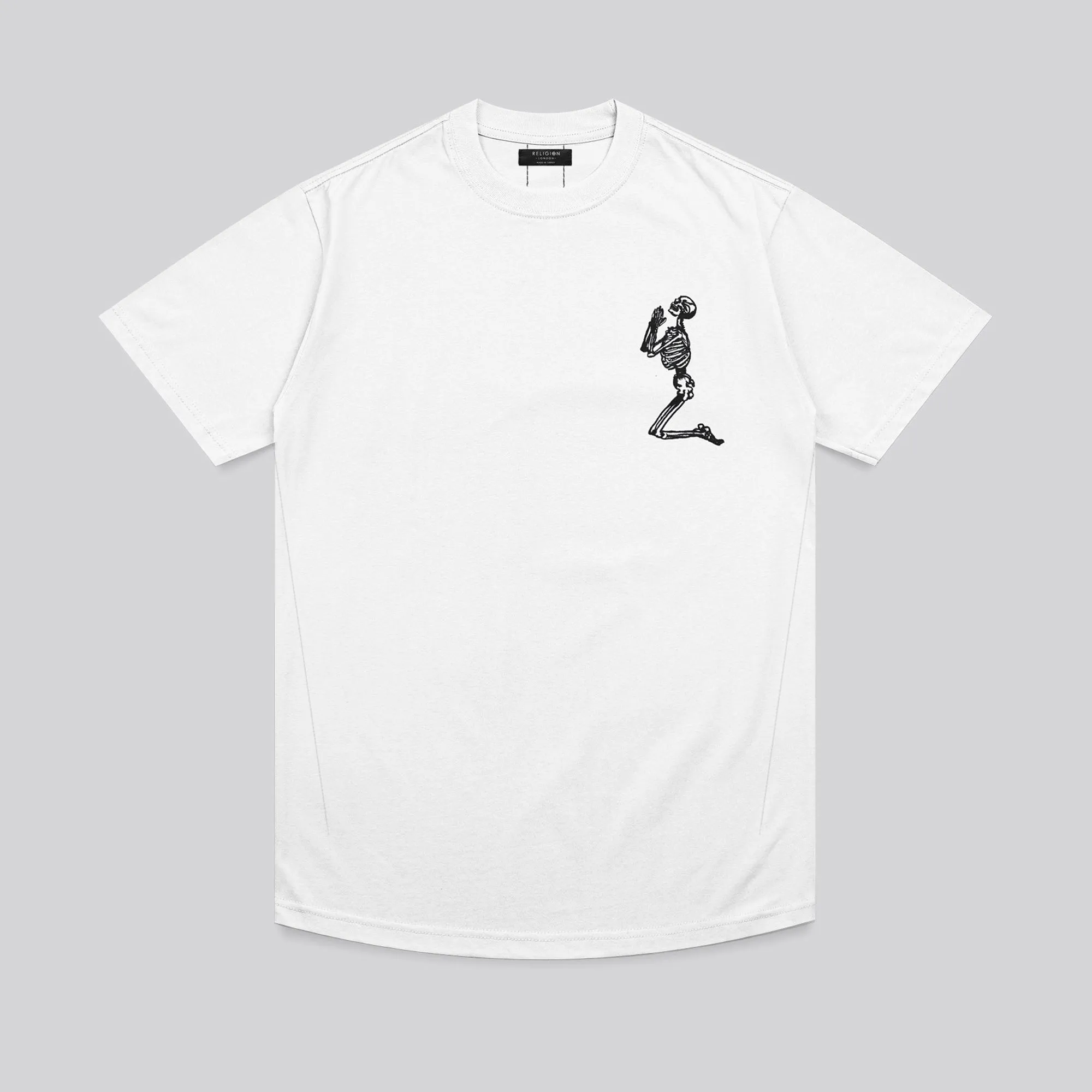 ESSENTIAL BIG SKELETON OFF WHITE T-SHIRT