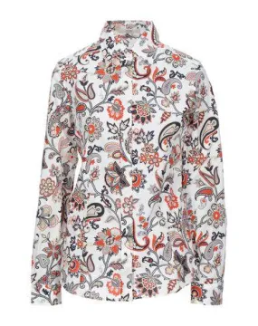 Etro Women Shirt White 14 UK