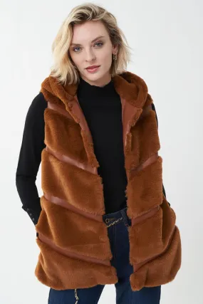 Faux Fur Vest Style 223910