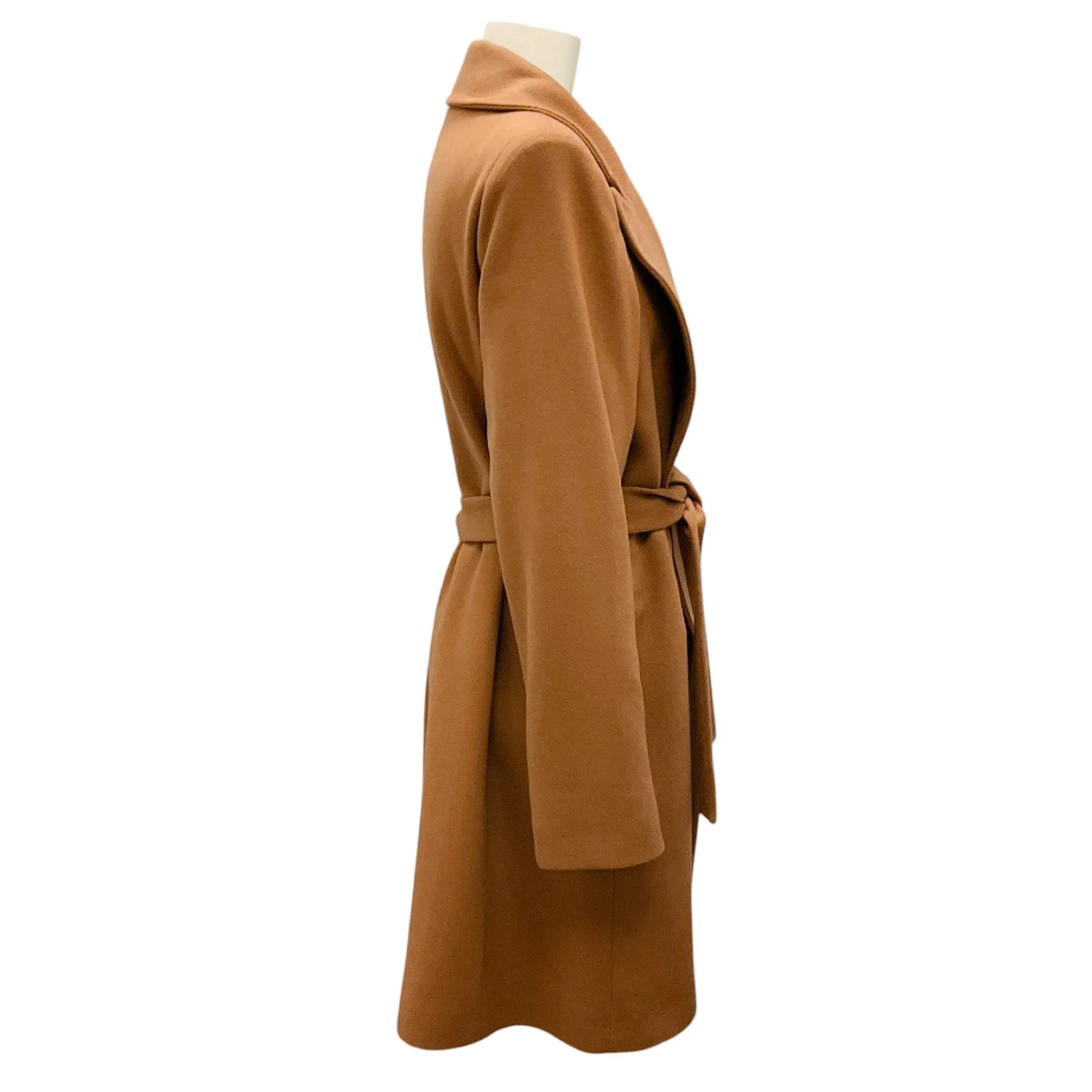 Fleurette Vicuna Belted Cashmere Coat