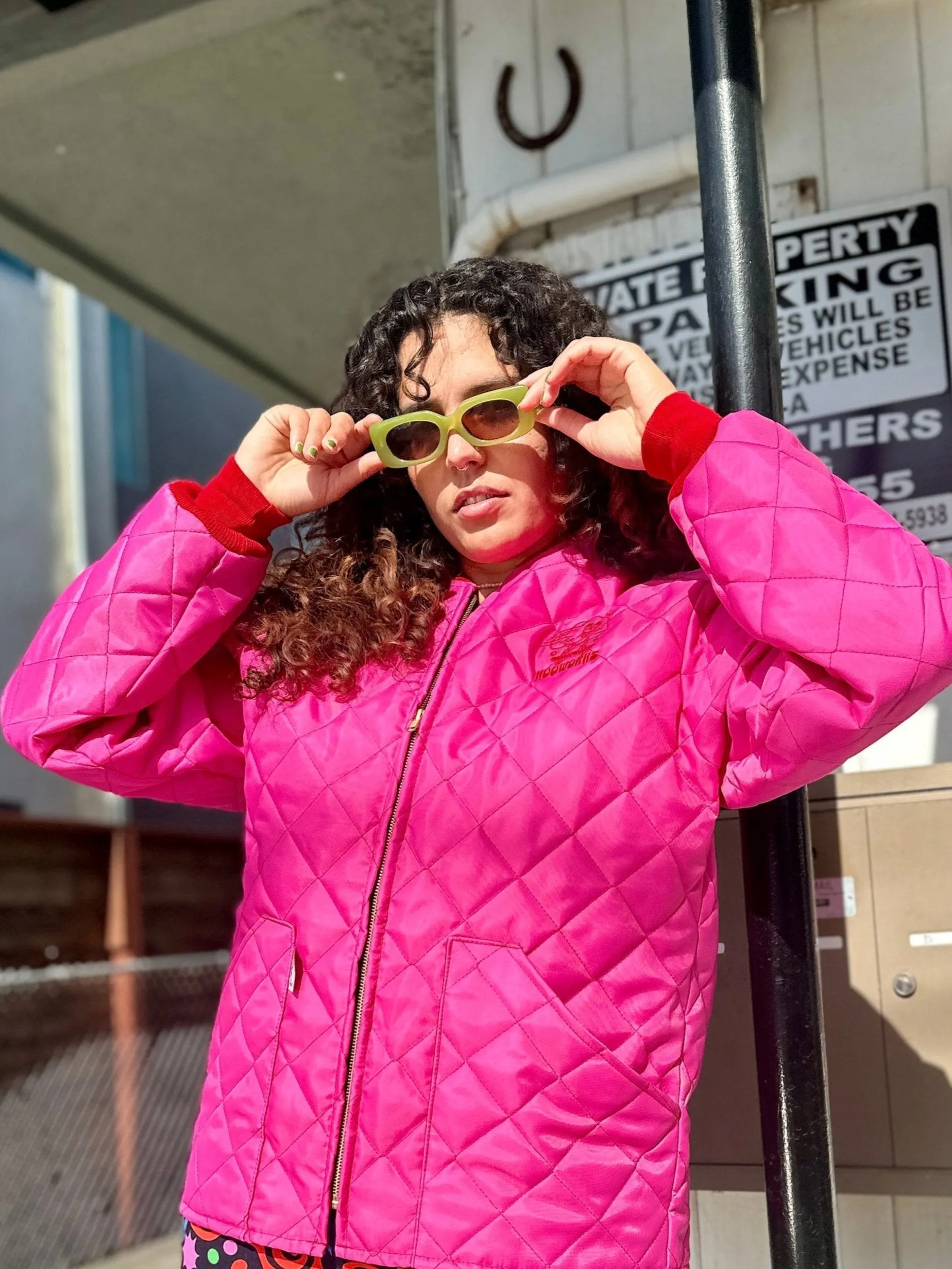 Freezer Jacket - Pink/Red