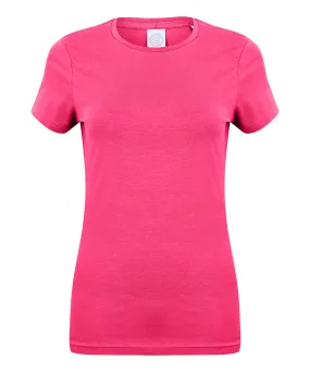 Fuchsia - Feel good women's stretch t-shirt