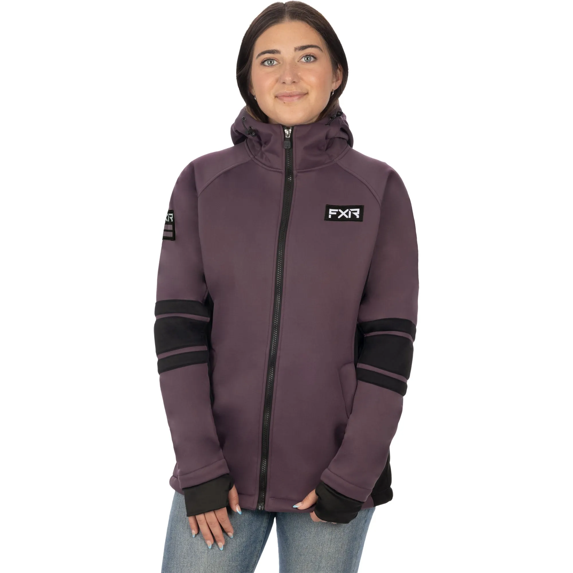 FXR Maverick Softshell Jacket Muted Grape/Black Purple