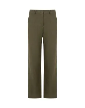 Giulia Tailored Pants - Evergreen