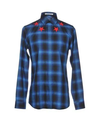 Givenchy Man Shirt Blue 15 ½ inches-neck