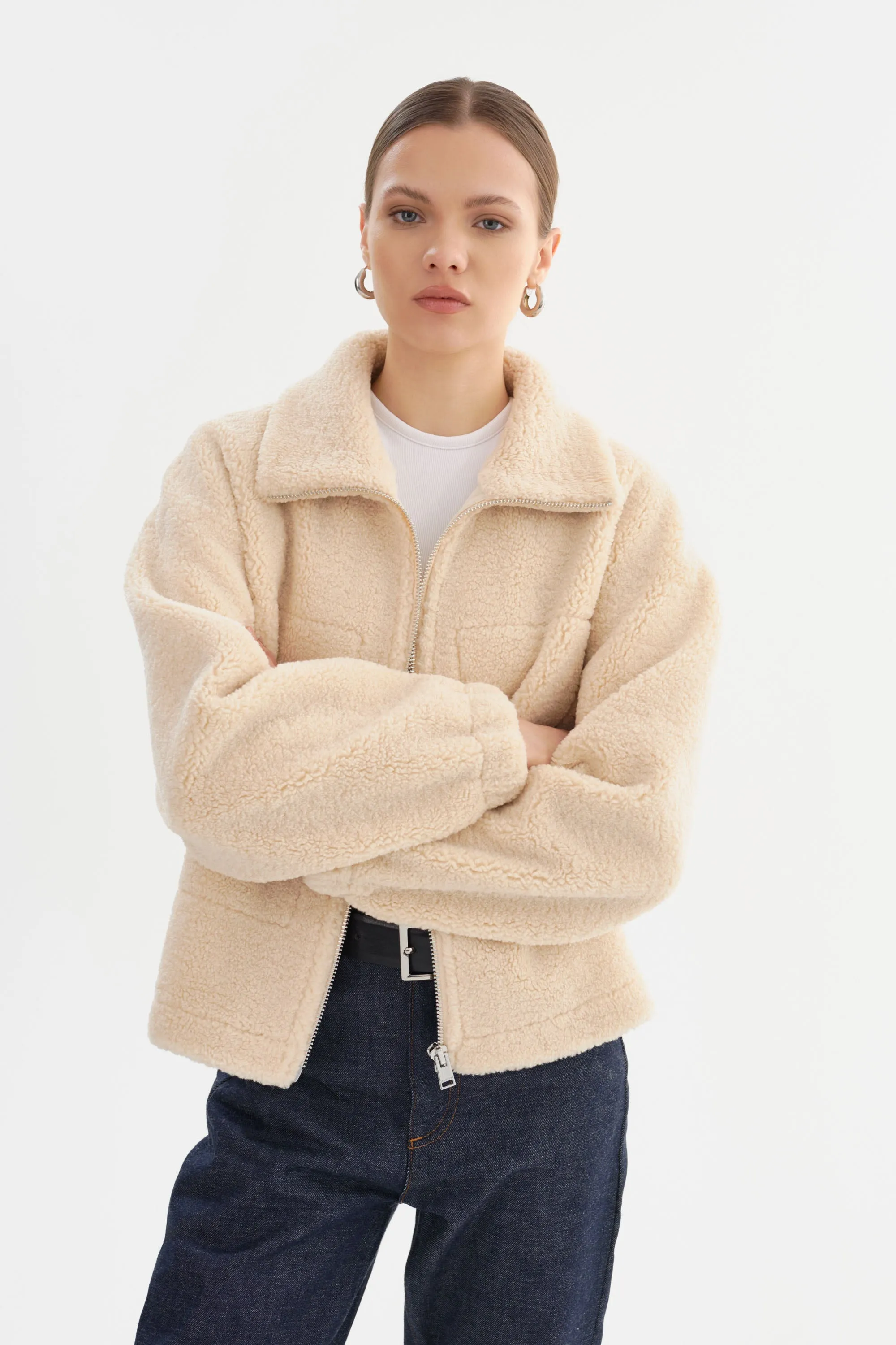 JAYNA | Sherpa Jacket