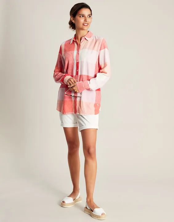 Joules Lorena Longline Woven Shirt