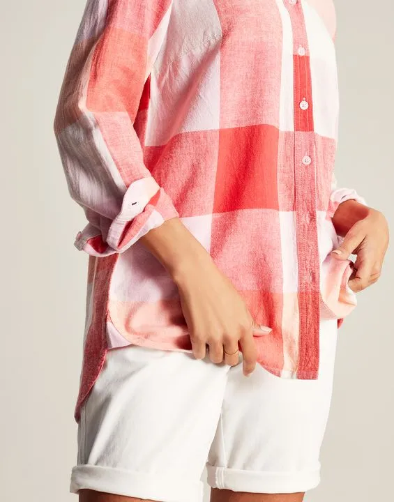 Joules Lorena Longline Woven Shirt