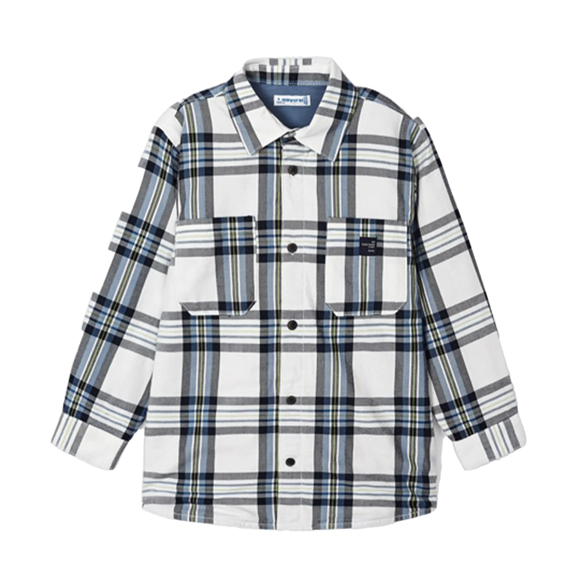 Kids Checkered Dress Shirts For Boys