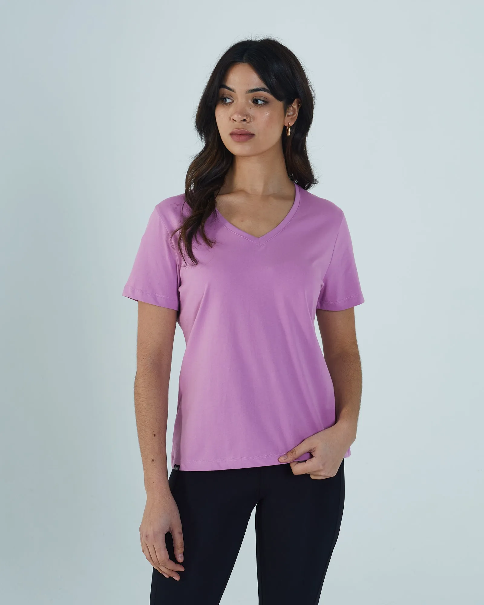 Lake T-Shirt Purple Orchid