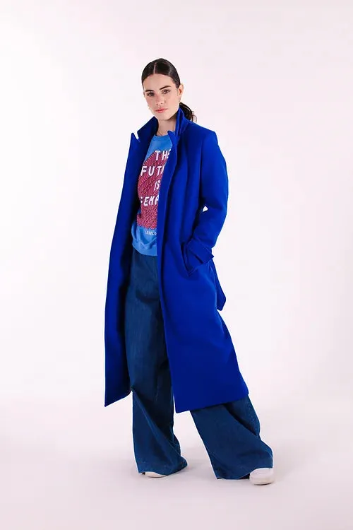 LES BLONDINETTES Royal Blue Coat