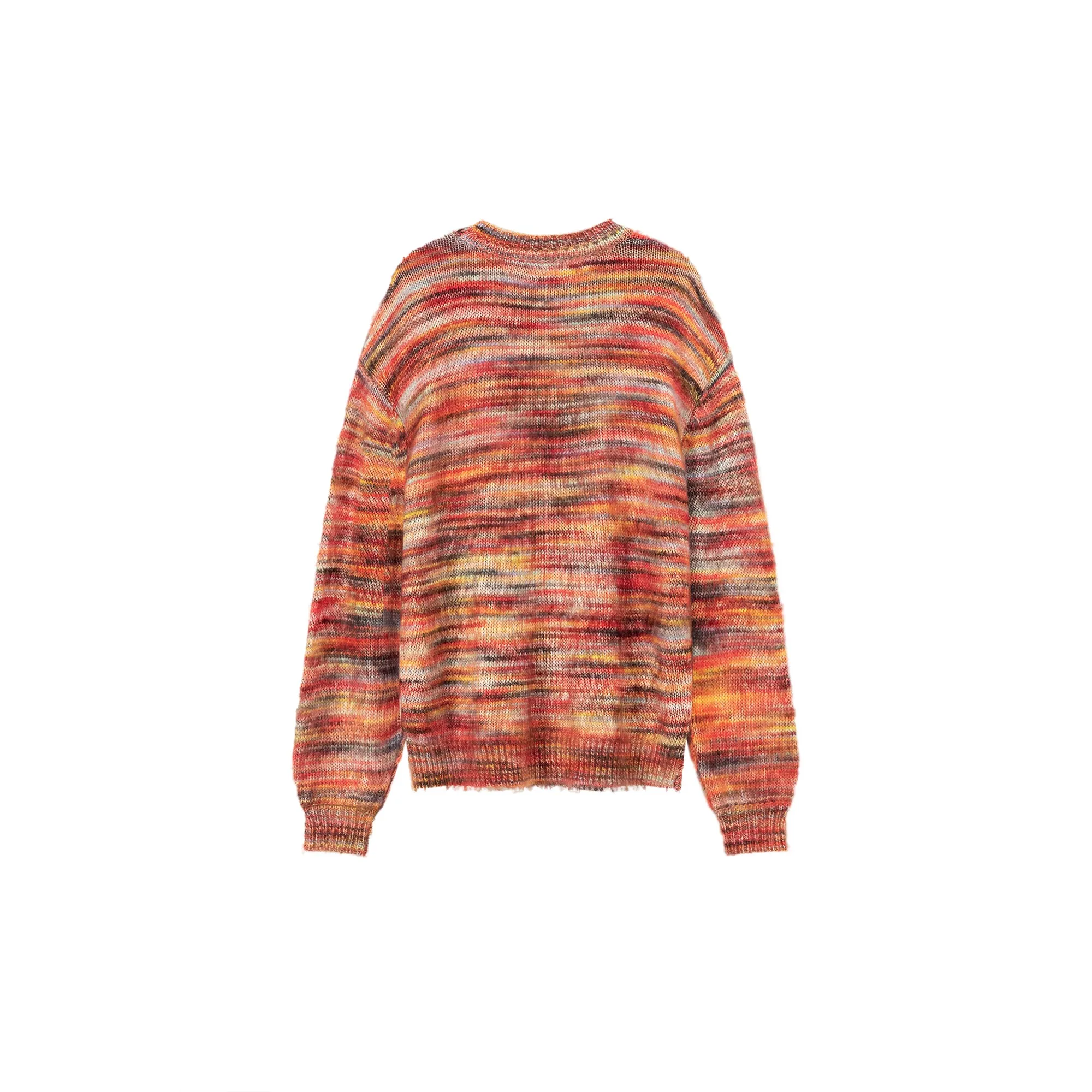 Logo Rainbow Loose Knit Sweater