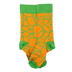 Magnificent Giraffe Pattern Socks (Adult Small -  Shoe Sizes 2-5)