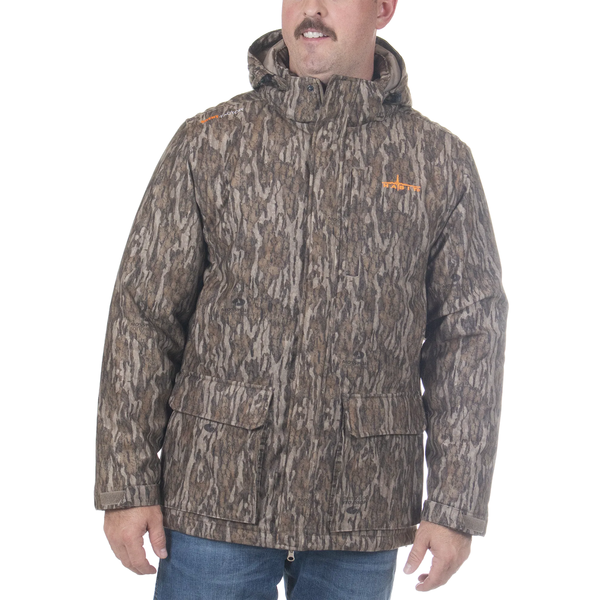 Men's Cedar Branch Insulated Waterproof Parka - Mossy Oak