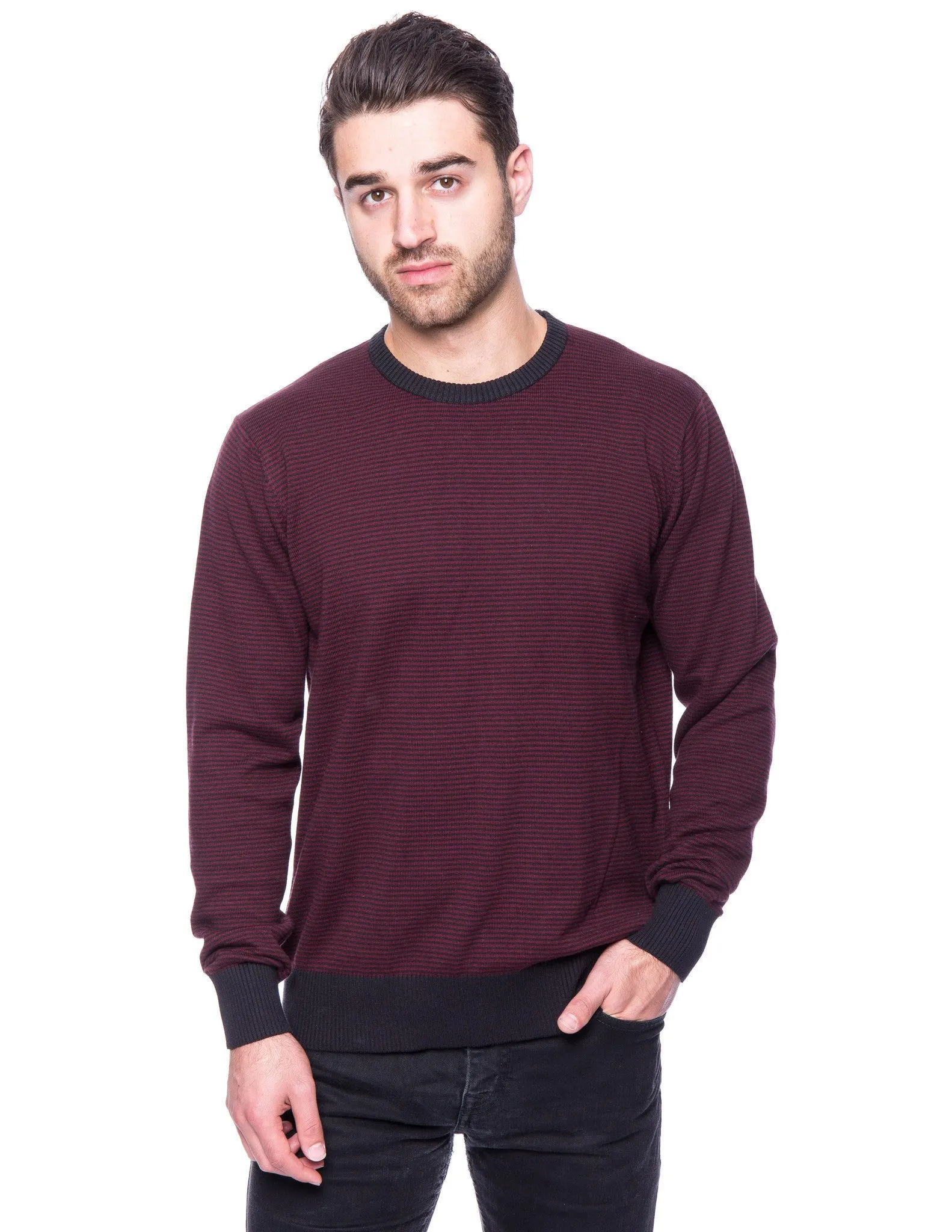 Men's Premium 100% Cotton Crew Neck Sweater