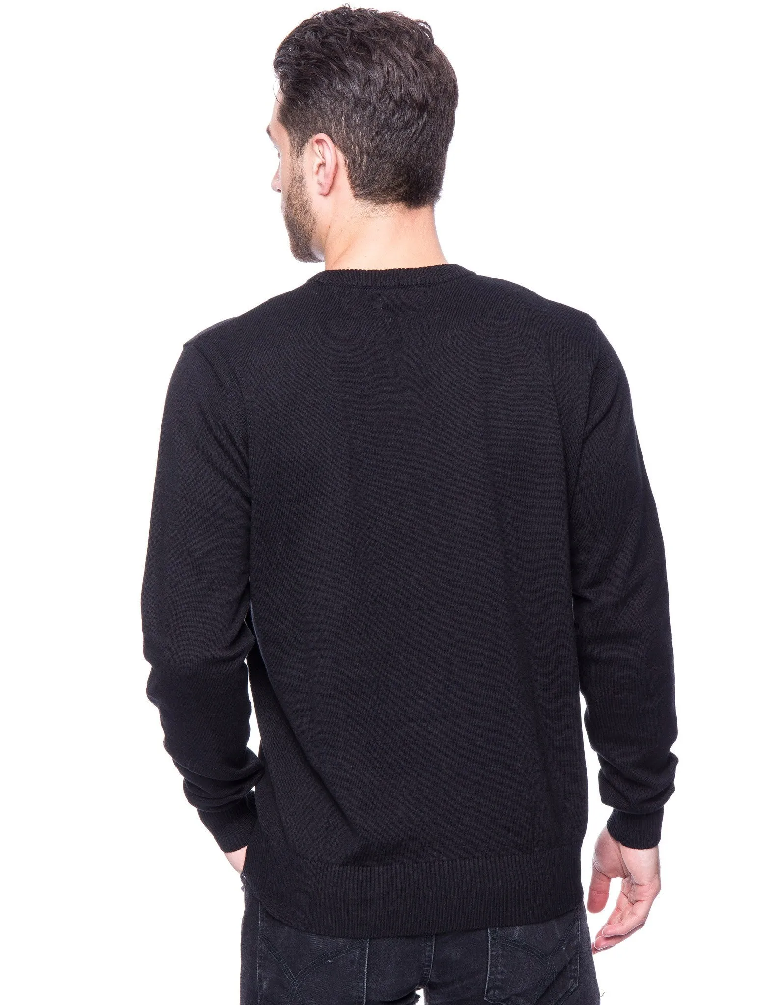 Men's Premium 100% Cotton Crew Neck Sweater