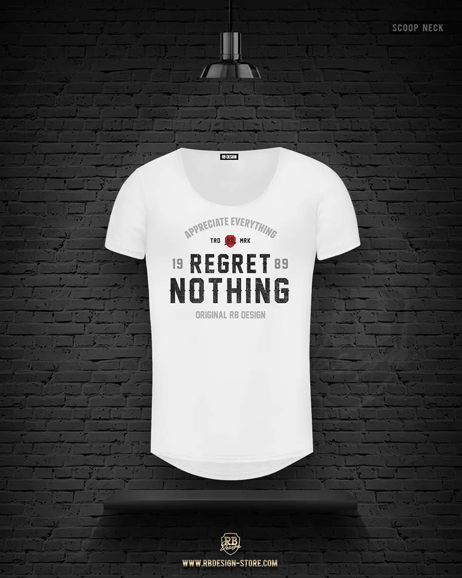 Men's T-shirt "Regret Nothing" MD982