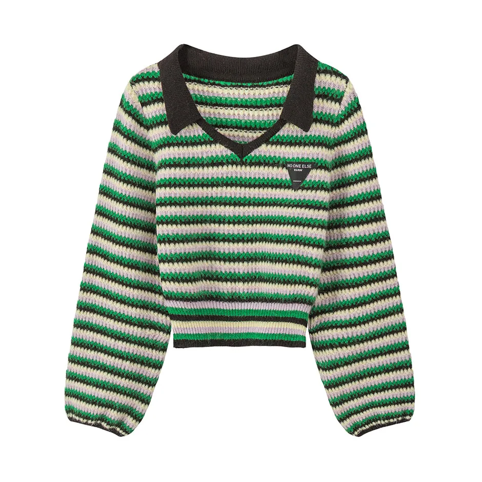 Perfect Recipe Stripes Knit Sweater