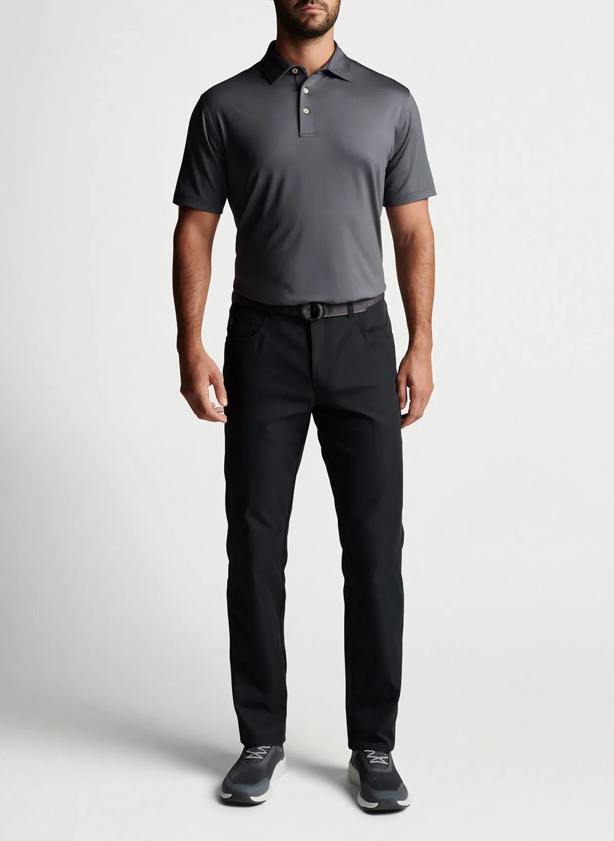 Peter Millar eb66 Performance Five-Pocket Pant In Black