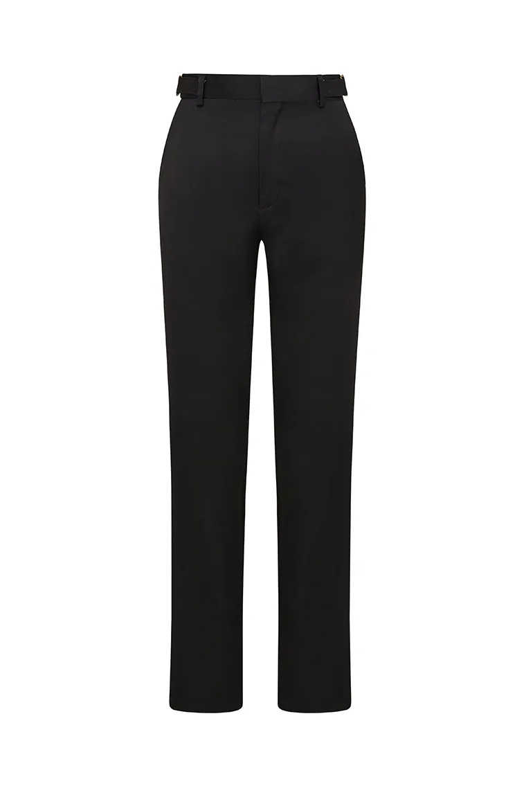 Severine Wool-Blend Tailored Pants