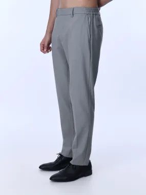 Soft Miracle Light Grey Tailored Trousers