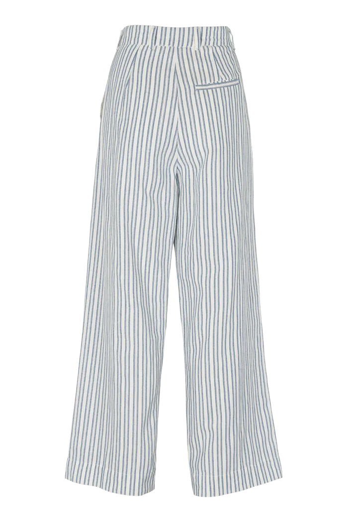 Trudie Pants - Birch / Classic blue