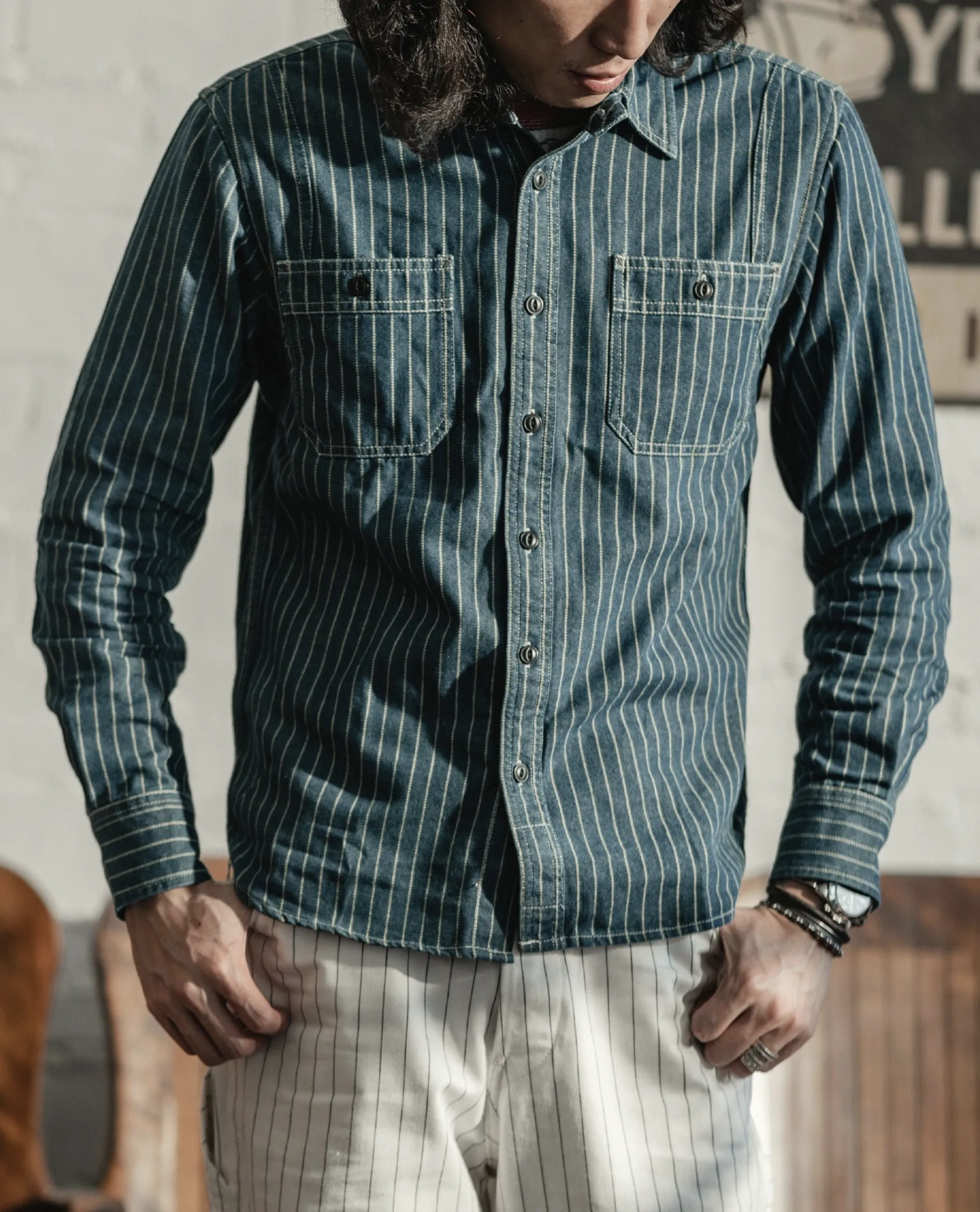 Wabash Selvedge Vent Hole Work Shirt