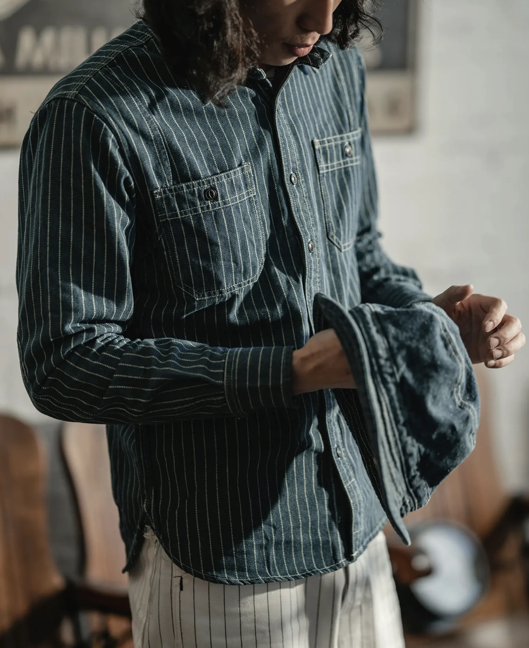 Wabash Selvedge Vent Hole Work Shirt