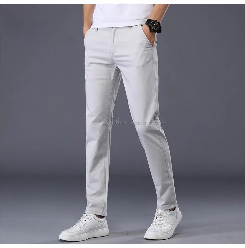 West Louis™ Men's Classic Business Cotton Trousers