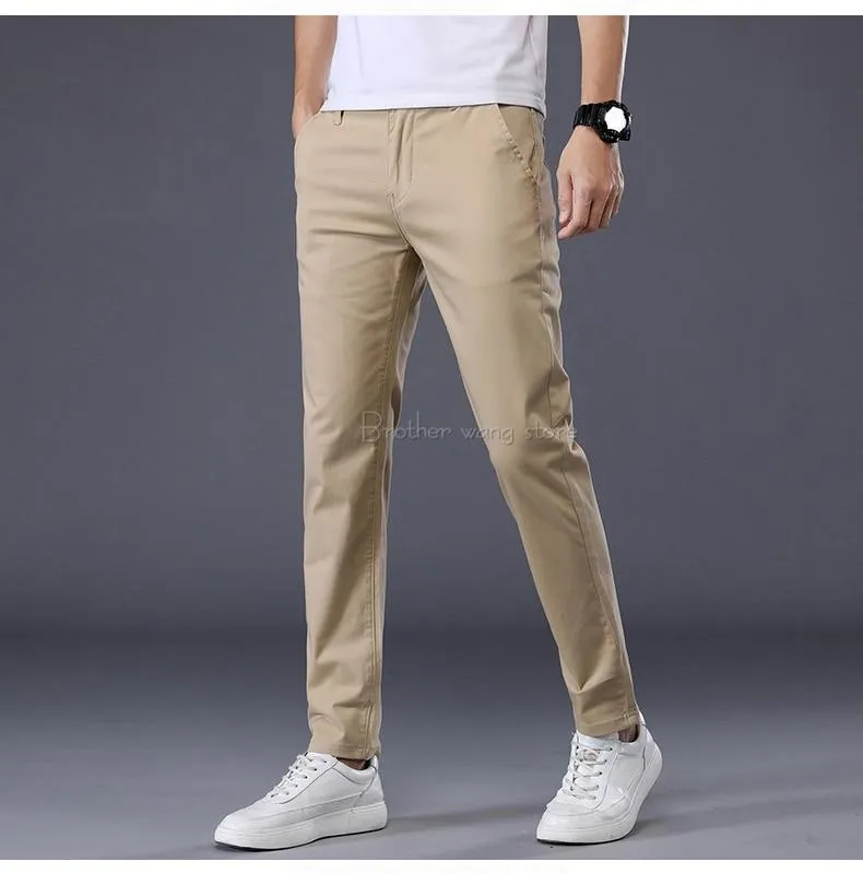 West Louis™ Men's Classic Business Cotton Trousers