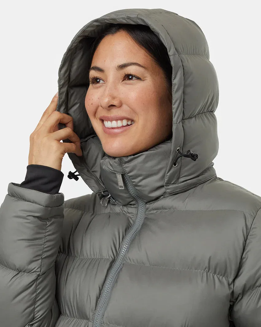 Women's Cloud Shell Long Puffer Jacket